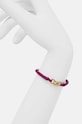 Guess bransoletka skórzana różowy JUBB04.003JW