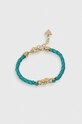 Guess bransoletka skórzana turkusowy JUBB04.003JW