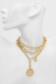 Akcesoria Guess naszyjnik JUBN04.036JW złoty