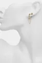 Σκουλαρίκια Aldo EMMARIE 3-pack Κυβικά ζιρκόνια, Μέταλλο επικαλυμμένο με χρυσό 14 καρατίων