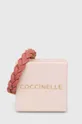 Usnjena zapestnica Coccinelle roza