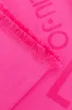 Хлопковое полотенце Liu Jo розовый