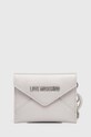 Love Moschino portofel imitatie de piele argintiu JC6452PP4IK