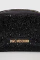 μαύρο Νεσεσέρ καλλυντικών Love Moschino