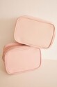 women'secret zestaw kosmetyczek EVERYDAY ESSENTIALS 1 3-pack 4847864 różowy