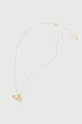 χρυσαφί Επιχρυσωμένο κολιέ Tory BurchGood Luck Chain Pendant Γυναικεία