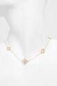Doplňky Náhrdelník Tory Burch Kira Clover 153710.720 zlatá