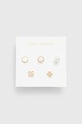 Tory Burch kolczyki 5-pack Kira Clover Stud złoty 157220.700