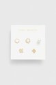 Tory Burch kolczyki 5-pack Kira Clover Stud złoty 157220.700