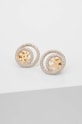 Tory Burch kolczyki pozłacane Miller Pave Double multicolor 157231.783
