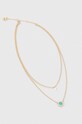 Dkny colier NK INLAY DBL ROW aur 04N00238