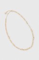 Dkny naszyjnik NK 16IN LOGO COLLAR złoty 04N00248