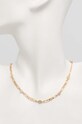 Akcesoria Dkny naszyjnik NK 16IN LOGO COLLAR 04N00248 złoty
