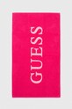 Памучна кърпа Guess розов E4GZ04.SG00P