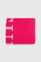 Бавовняний рушник Guess рожевий
