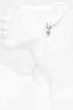 Accesorii Guess cercei JUBE03.135JW argintiu
