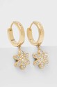 Сережки Guess циркон золотой JUBE04.149JW