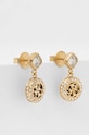 Náušnice Guess Darčekový box zlatá JUBE04.154JW