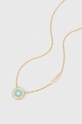 Цепочка Guess JUBN04.080JW голубой SS24