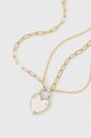 Цепочка Guess JUBN04.208JW золотой SS24