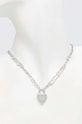 Guess colier JUBN04.215JW argintiu SS24