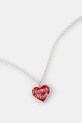 Human Made silver necklace Heart Silver Necklace HM27GD063 red SS24