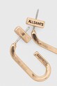 Naušnice AllSaints 361335C712 zlatna SS24