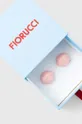 roza Naušnice na klipse Fiorucci Pink Mini Lollipop Earrings