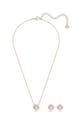 Swarovski naszyjnik i kolczyki SPARKLING 5516488 złoty SS24
