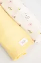 Coccodrillo pieluszka niemowlęca 2-pack żółty