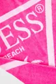 Хлопковое полотенце Guess розовый