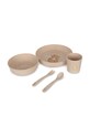 Konges Sløjd zestaw obiadowy dla dzieci różowy KS100433