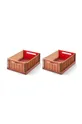 Коробка для зберігання Liewood 2-pack червоний LW14549.K