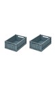 Liewood cutie de depozitare 2-pack albastru LW14549.K