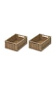 Ящик для хранения Liewood 2 шт бежевый LW14549.K