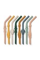 Brčka Liewood Carlson All Together Straw 8-pack LW18575 vícebarevná SS24