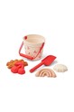Liewood jucării de nisip Dante Cherry Beach Set rosu LW18727