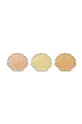 multicolor Liewood lunchbox Kayden Seashell Reusable Lunchbox Cooler 3-Pack 3-pack Dziecięcy