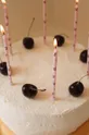 różowy Konges Sløjd świeczki urodzinowe 12-pack