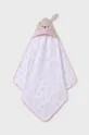 Mayoral Newborn asciugamano in cotone per neonati rosa