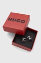 Аксессуары Запонки для манжетов HUGO 50503252 серебрянный