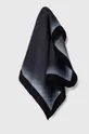 чёрный Карманный платок из шелка BOSS Мужской