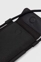 Akcesoria Tommy Hilfiger pokrowiec na telefon skórzany AM0AM11853 czarny