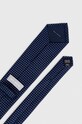 Μεταξωτή γραβάτα Michael Kors MK0DT00073 σκούρο μπλε SS24