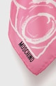 Moschino poszetka jedwabna M5761.50347 różowy SS24