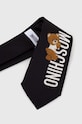 Moschino krawat jedwabny M5766.55059 czarny SS24