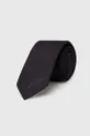 чёрный Шелковый галстук Moschino Мужской