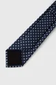 BOSS selyen nyakkendő sötétkék