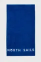 modra Bombažna brisača North Sails 98 x 172 cm Moški