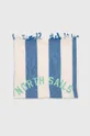 Хлопковое полотенце North Sails голубой